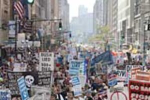 Nueva York protesta contra la convención republicana