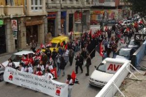 Vigo. La CGT se manifiesta contra el despido de una trabajadora