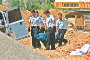 Un joven obrero muere aplastado por una excavadora en la carretera de Valldemossa