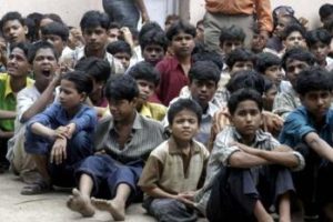 450 niños esclavos, liberados en India