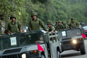 Movilización militar en Chiapas