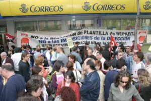 CGT informa que la segunda jornada de huelga en Correos de Madrid sigue siendo un éxito ligeramente al alza