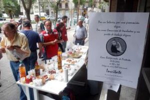 Barcelona. Treballadors de la CGT a Hisenda, contra la política d’incentius