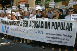 11-M.-Un centenar de miembros de la asociación de Manjón reclama ante la Audiencia Nacional personarse en el sumario