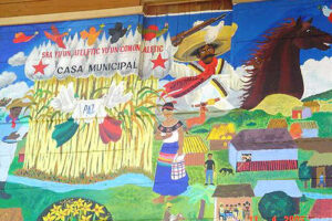 Un verano solidario. Hospital de La Culebra, El mural mágico (II)
