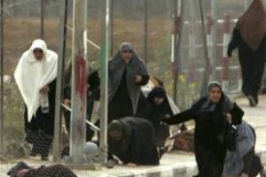 El Ejército israelí asesina a unas mujeres que hacían de ’escudo humano’ de unos milicianos acorralados en Gaza