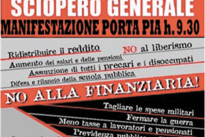 Italia : huelga general contra la Legge Finanziaria 2007 el 17 de noviembre
