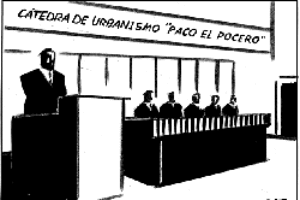 12.12.06 El Roto : «Cátedra de urbanismo ’Paco el Pocero’»
