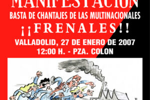 Gran manifestación del Auto el 27 de enero en Valladolid