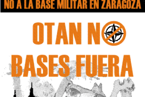 Petición de solidaridad de CGT Aragón para la manifestación anti-OTAN del 21 de enero