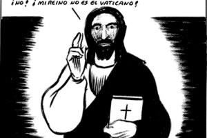 04.04.07 El Roto. «¡No ! ¡Mi reino no es el Vaticano !»