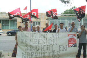 Crónica de la concentración frente al consulado de Marruecos en Sevilla