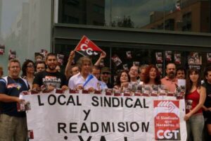 Videos concentraciones-protesta ante Sitel en Barcelona