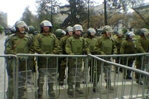 Chile : fuerte despliegue policial evitó que marcha del 11 llegara hasta La Moneda