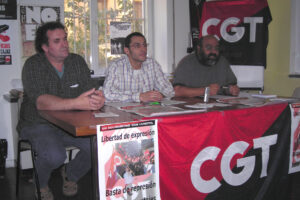 CGT presenta una campaña antirrepresiva y de solidaridad con Luis Marcos Rivera