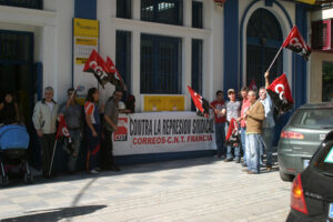 CGT contra la represión sindical en Francia