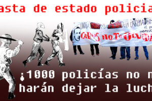 Paula Cabildo. «¡Basta de Estado policial !»