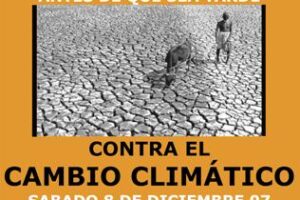Manifestación en Madrid contra el cambio climático el 8 de diciembre, a las 12 horas, en la Puerta del Sol