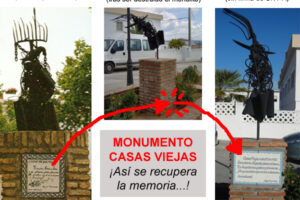 Eliminan la firma de CNT al «reparar» el monumento de Casas Viejas