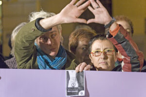 Madrid : fotos de la concentración por el aborto del miércoles 20