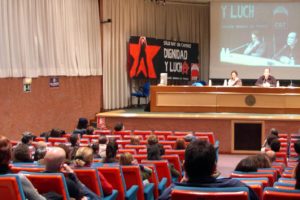 Inauguradas las Jornadas de CGT Murcia con la charla coloquio de Carlos Taibo