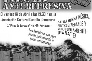 Vallekas, viernes 18 de abril : fiesta antirrepresiva