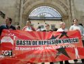 Burgos. La CGT protesta por el despido de un trabajador del servicio de limpieza