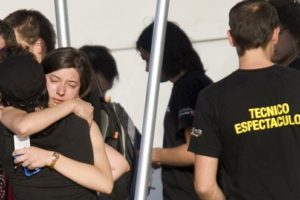 Un trabajador muere en la Expo de Zaragoza al caer desde una altura de 13 metros