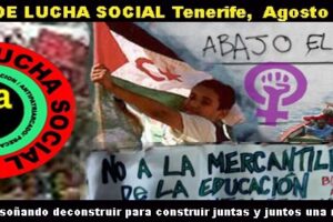 18-24 Agosto de 2008 : Semana de Lucha Social en Tenerife