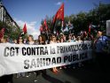 Más de mil personas se manifiestan en Madrid contra la privatización de la sanidad