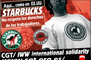 Video de la lucha de la IWW contra Starbucks.