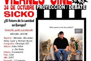 CGT Murcia. VIERNES CINE. El 24 de octubre, SICKO, la última película de Michael Moore