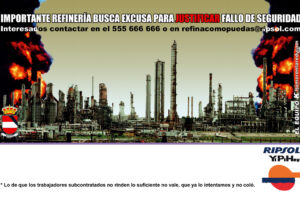 Humor en la Red : «Importante refinería busca excusa para justificar fallo de seguridad»