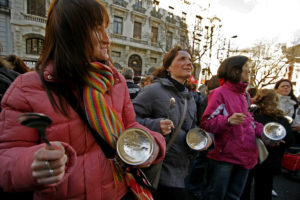 Más de un millar de personas se manifiestan en Madrid en defensa de la educación infantil