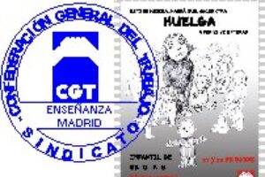 El sindicato de Enseñanza de Madrid de la CGT convoca una huelga en la educación infantil los días 27 y 28 de enero
