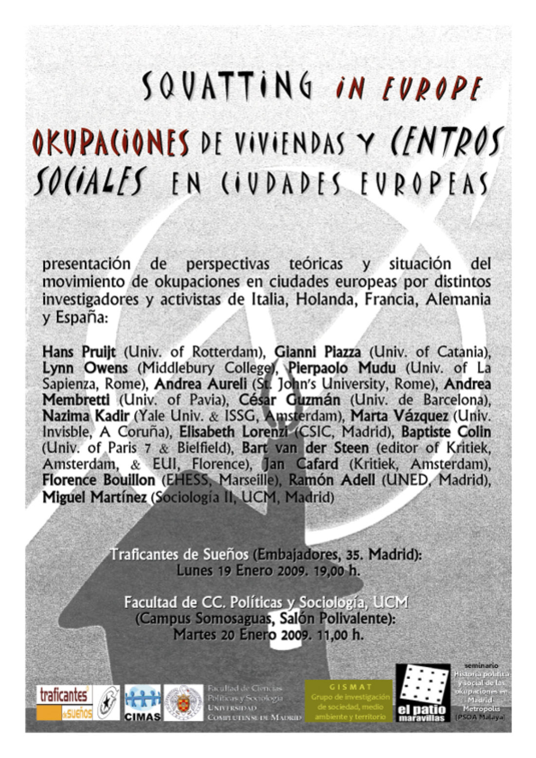 Madrid : Jornadas sobre okupación