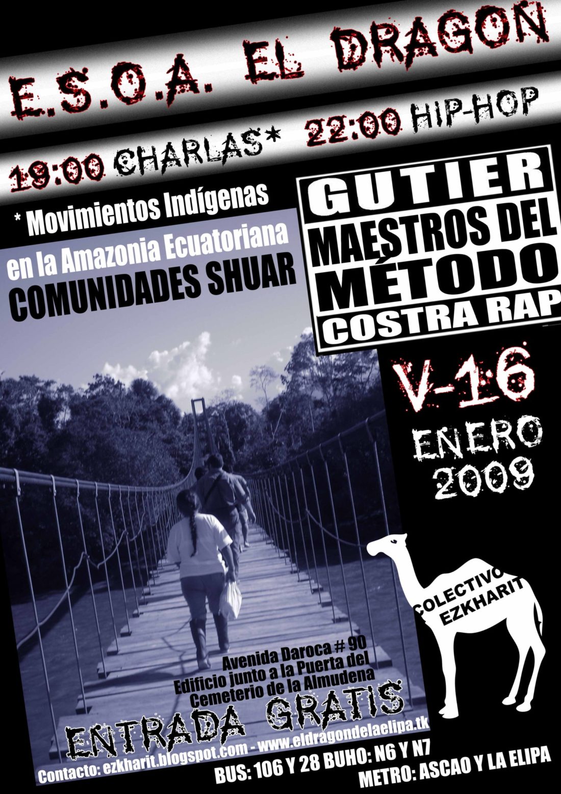 Madrid, 16 y 17 de enero : Hip-Hop y Ska en el Dragón