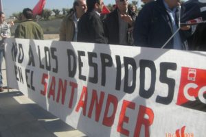 CGT denuncia despidos y externalizaciones en el Grupo Santander