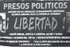 Carta de Gloria Arenas desde el reclusorio de Captepega : Represión y movimiento