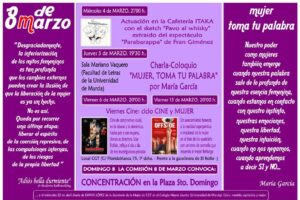 Actividades 8 de Marzo de CGT Murcia
