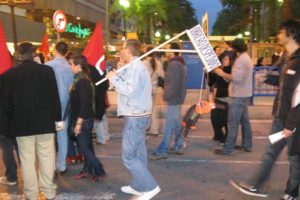 Alacant : imágenes de la Mani-Festa-Acció del 28 de marzo
