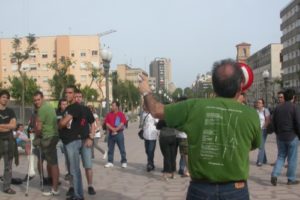 Protesta per les condicions laborals dels obrers d’El Corte Inglés a Tarragona