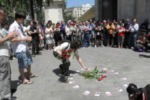 Celebrado el acto en homenaje a Valentín González