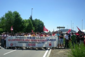 Concentración en IVECO Valladolid