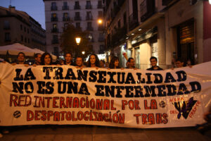 Manifestaciones «La transexualidad no es una enfermedad»