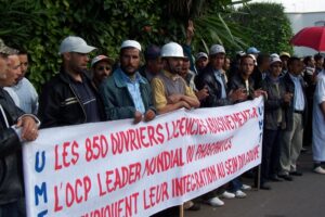 Marruecos : Concentración en Casablanca de lxs despedidxs por SMESI