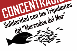 13 noviembre, Valencia : Concentración en solidaridad con los tripulantes del Mercedes del Mar