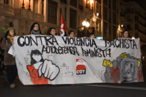 Valladolid : Manifestación contra la violencia de género 25N