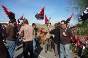 Valencia : concentración por el despido de un trabajador de SP-Berner