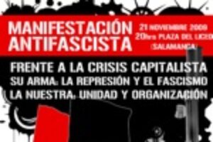 9 noviembre, Salamanca : Noviembre antifascista